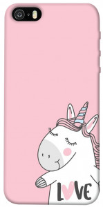 Чохол Unicorn love для iPhone 5S