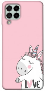 Чохол Unicorn love для Galaxy M53