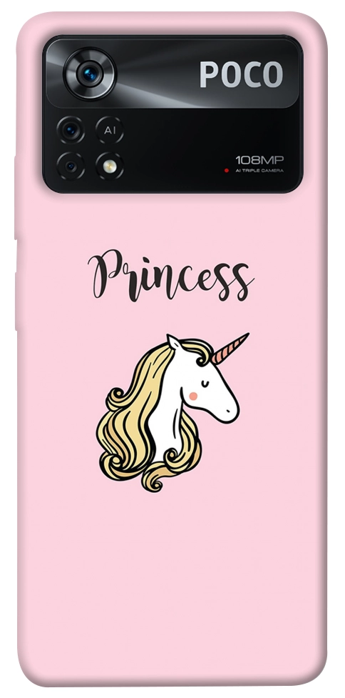 Чехол Princess unicorn для Xiaomi Poco X4 Pro