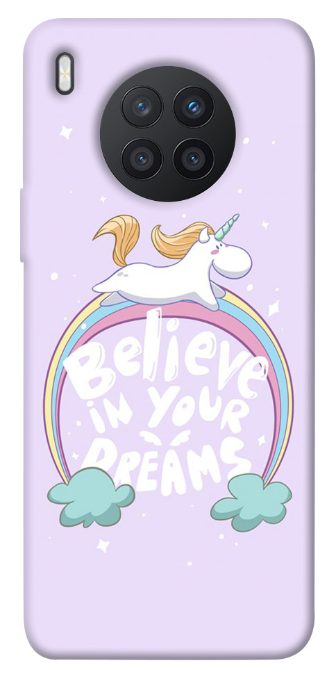 

Чохол Believe in your dreams unicorn для Huawei nova 8i 1454489