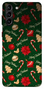 Чехол Merry Christmas для Galaxy S21+