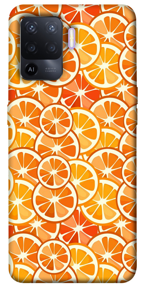 

Чехол Мандариновый паттерн для Oppo A94 1455745