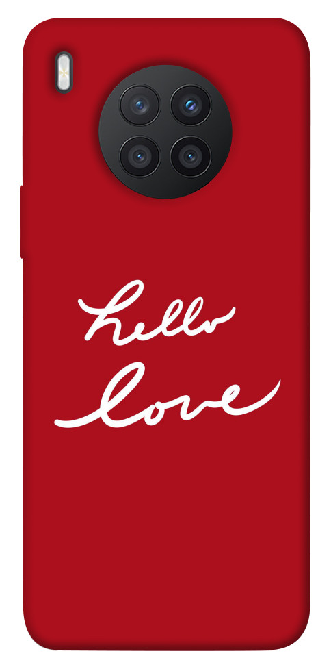 

Чехол Hello love для Huawei nova 8i 1456188