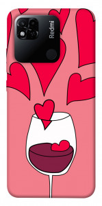 Чехол Бокал вина для Xiaomi Redmi 10A