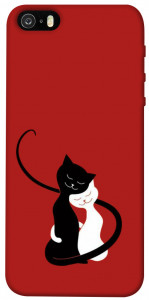 Чехол Влюбленные коты для iPhone 5S