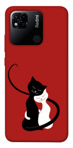 Чехол Влюбленные коты для Xiaomi Redmi 10A