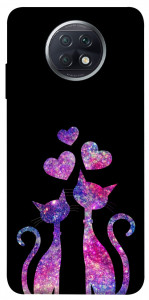 Чехол Космические коты для Xiaomi Redmi Note 9T