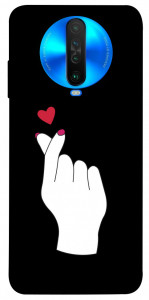 Чохол Серце в руці для Xiaomi Poco X2