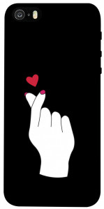 Чехол Сердце в руке для iPhone 5S