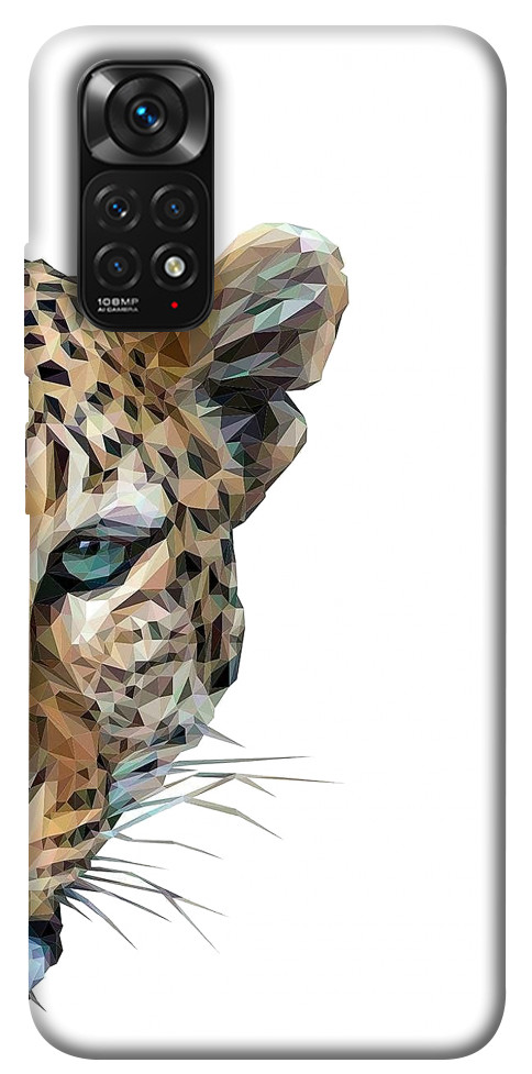 Чехол Леопард для Xiaomi Redmi Note 11 (Global)