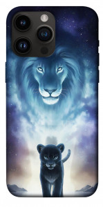 Чехол Львы для iPhone 14 Pro Max