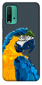 Чехол Попугай для Xiaomi Redmi Note 9 4G