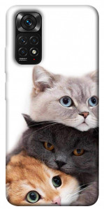 Чохол Три коти для Xiaomi Redmi Note 11S