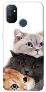 Чехол Три кота для OnePlus Nord N100