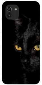 Чехол Черный кот для Galaxy A03