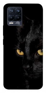 Чехол Черный кот для Realme 8