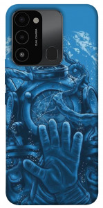 Чохол Astronaut art для TECNO Spark 8C