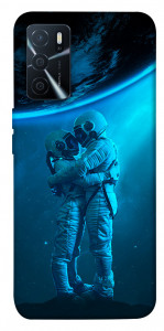 Чехол Космическая любовь для Oppo A16 4G