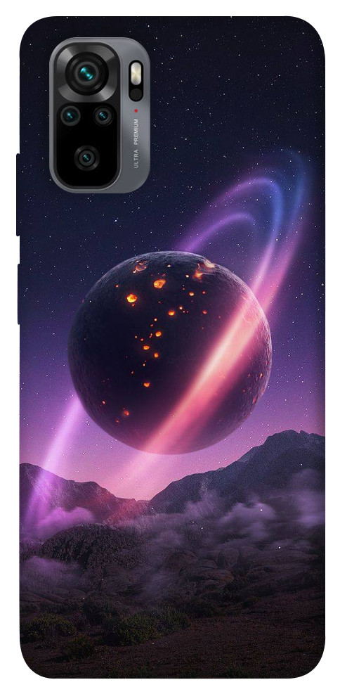Чехол Сатурн для Xiaomi Redmi Note 10