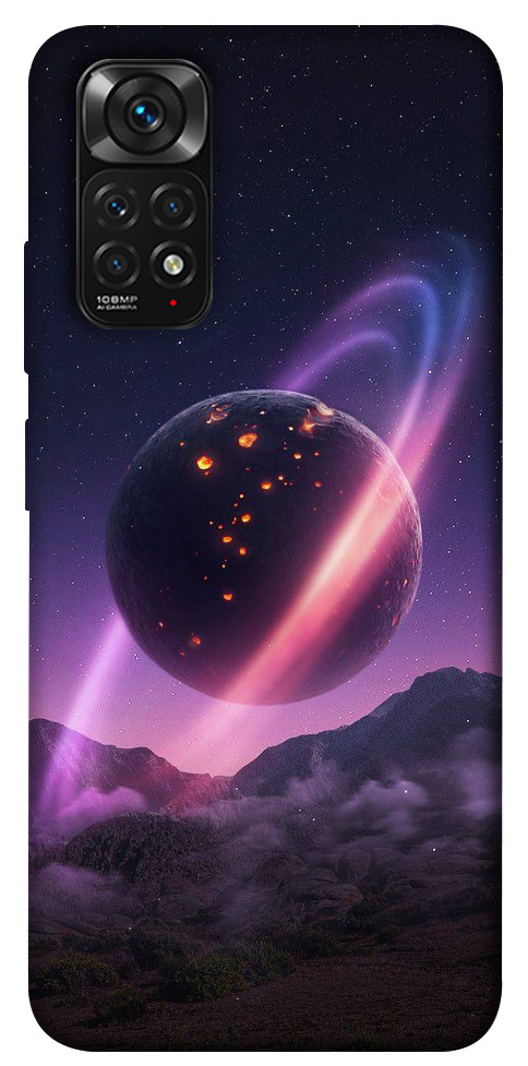 Чехол Сатурн для Xiaomi Redmi Note 11 (Global)