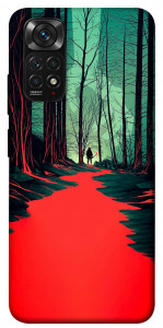 Чехол Зловещий лес для Xiaomi Redmi Note 11S