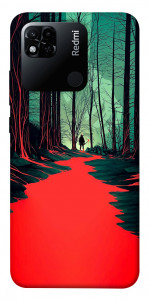 Чехол Зловещий лес для Xiaomi Redmi 10A