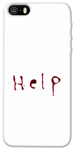 Чехол Help для iPhone 5S