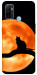 Чехол Кот на фоне луны для Oppo A32