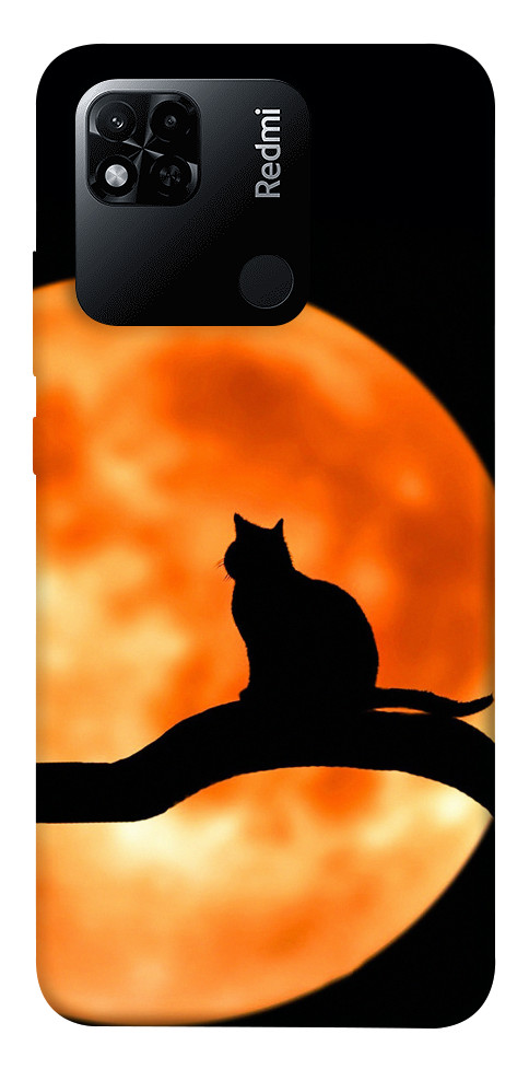 

Чехол Кот на фоне луны для Xiaomi Redmi 10A 1458752