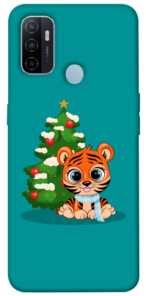 

Чехол Праздничный тигренок для Oppo A53 1459165