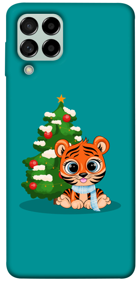 

Чехол Праздничный тигренок для Galaxy M53 1459180