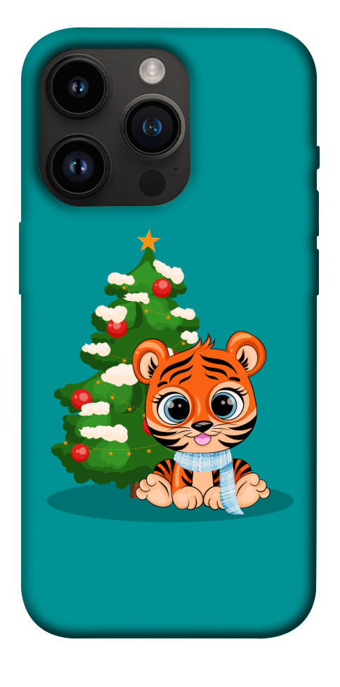 

Чохол Святковий тигреня для iPhone 14 Pro 1459186