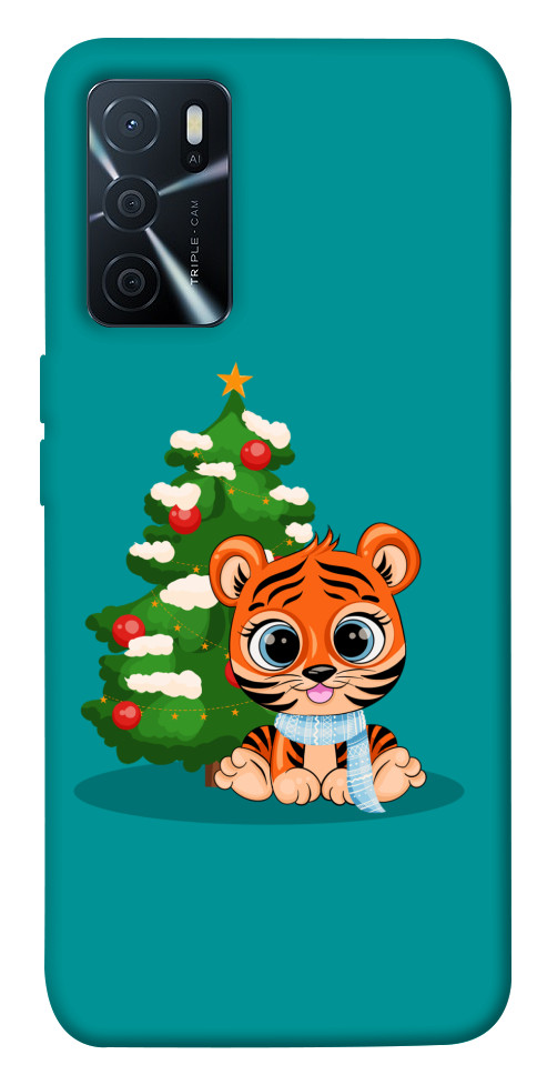

Чехол Праздничный тигренок для Oppo A16s 1459196