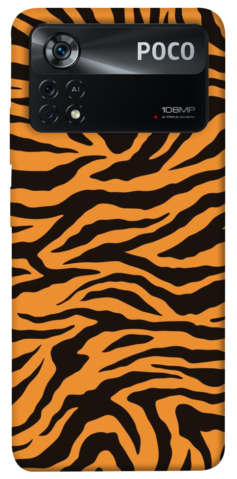 Чохол Tiger print для Xiaomi Poco X4 Pro