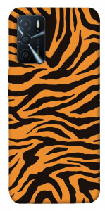 Чехол Tiger print для Oppo A16