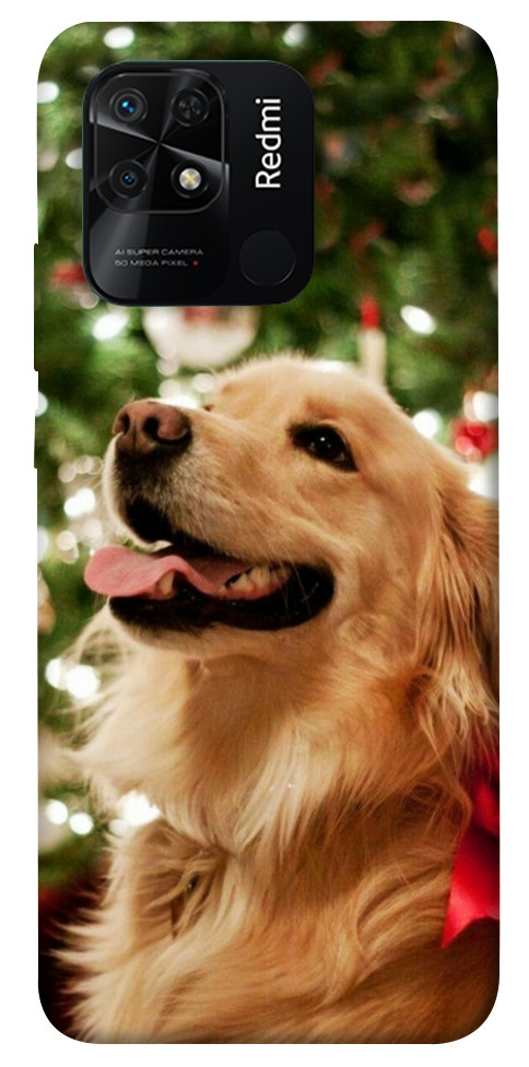 Чохол New year dog для Xiaomi Redmi 10C