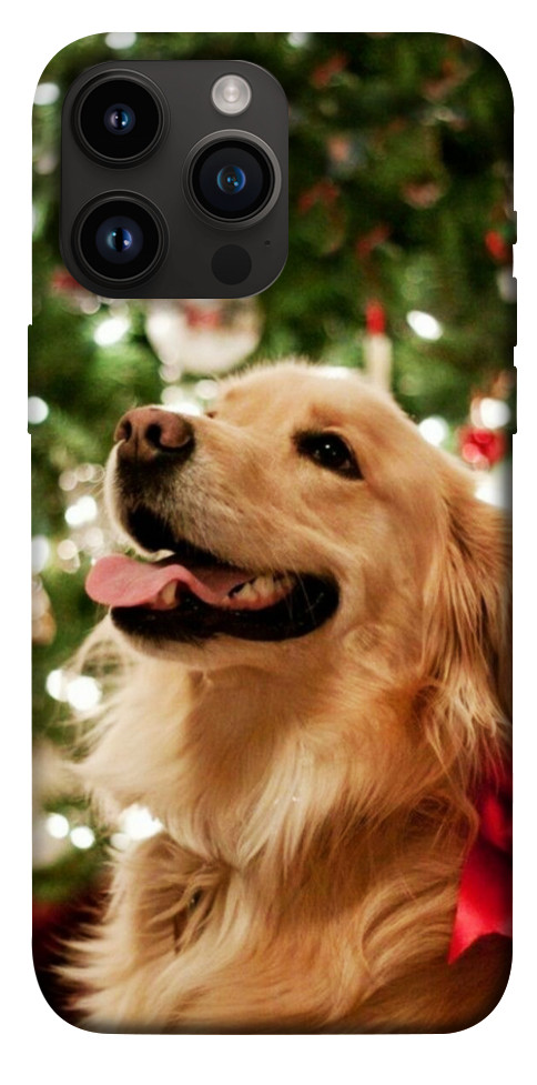 Чехол New year dog для iPhone 14 Pro Max