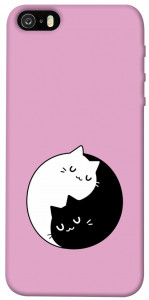 Чехол Коты инь-янь для iPhone 5S