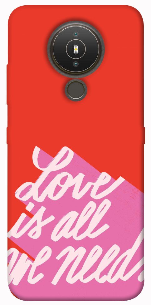 

Чехол Love is all need для Nokia 1.4 1460540