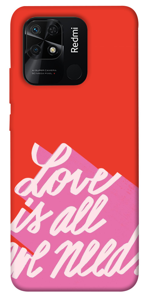 

Чехол Love is all need для Xiaomi Redmi 10C 1460542