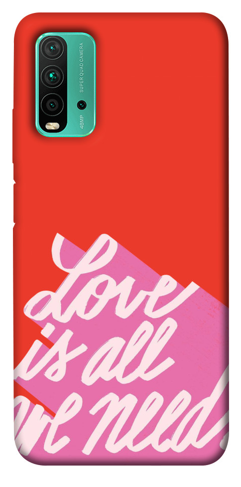 

Чохол Love is all need для Xiaomi Redmi Note 9 4G 1460547