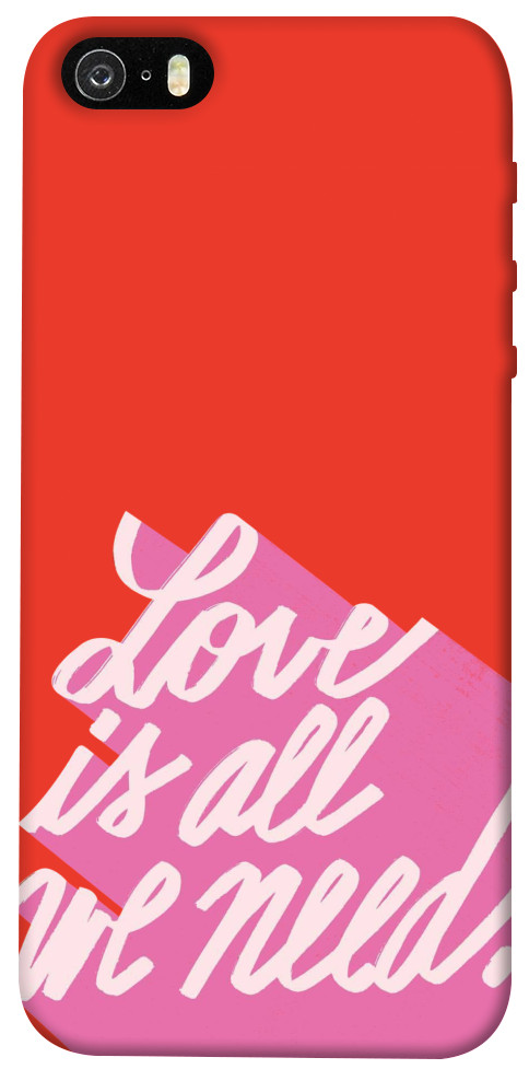 

Чехол Love is all need для Apple iPhone 5S 1460552