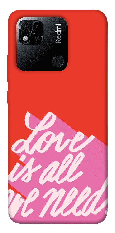 

Чехол Love is all need для Xiaomi Redmi 10A 1460554