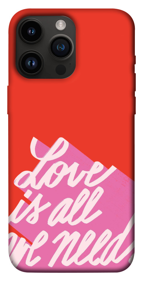 

Чехол Love is all need для iPhone 14 Pro Max 1460563