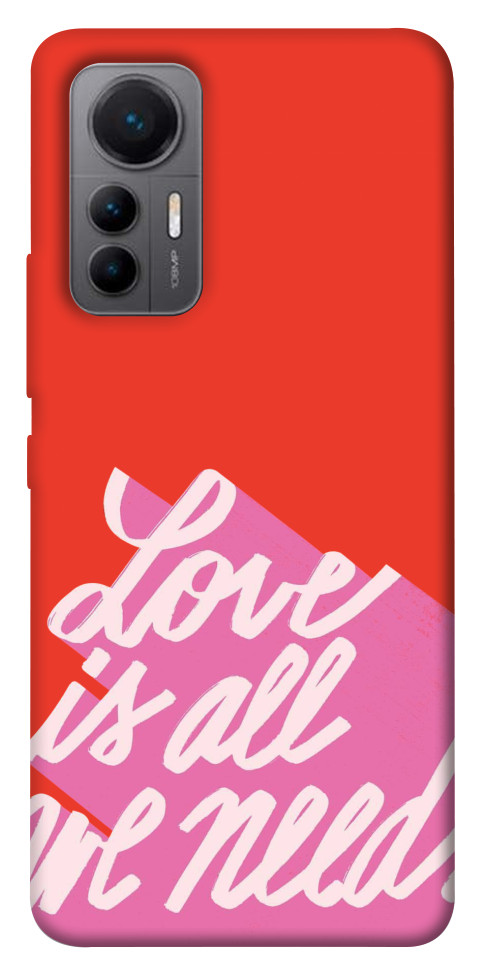 

Чехол Love is all need для Xiaomi 12 Lite 1460588