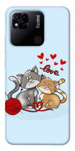Чехол Два кота Love для Xiaomi Redmi 10A