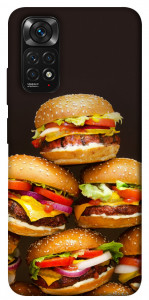 Чехол Сочные бургеры для Xiaomi Redmi Note 11S