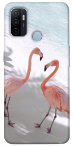 Чехол Flamingos для Oppo A33 (2020)