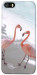 Чехол Flamingos для iPhone 5