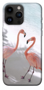 Чехол Flamingos для iPhone 14 Pro Max
